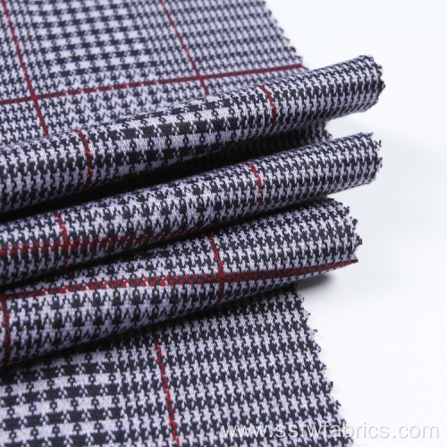 Knitted Garment Lining Shirting Jacquard Fabric